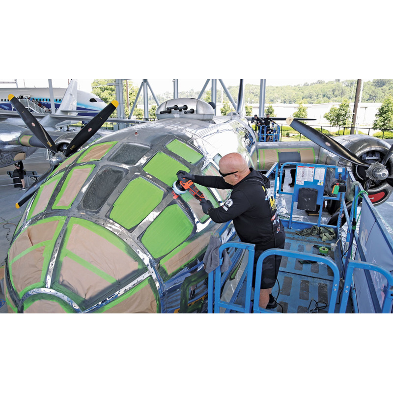 Polisseuse à double action à engrenages Renny Doyle Series Europe