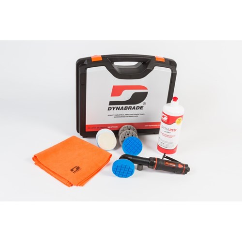 75 mm Dynabrade NITRO Series™ Extended Buffer Polishing Kit with DynaRed
