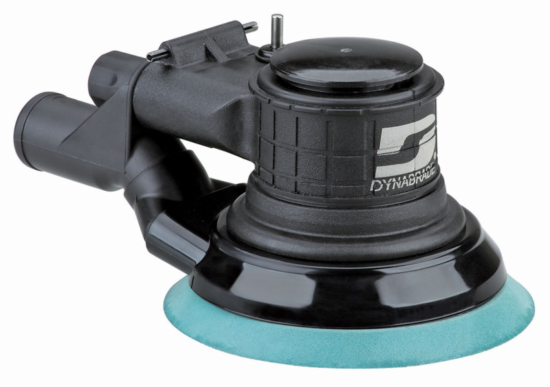 5" (127 mm) Dia. Lijadora orbital aleatoria Dynorbital Supreme de Central Vacuum