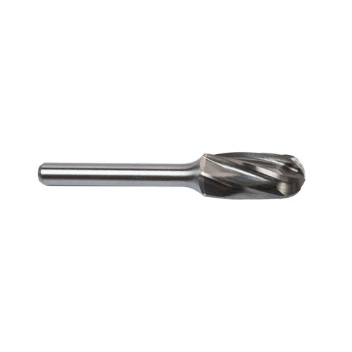 Carbide Burr - C1225, Cylinder Radiused End