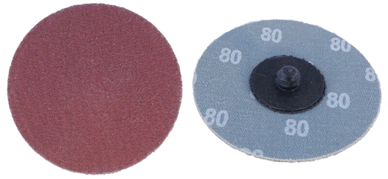 DynaFire Disco in fibra ceramica 75 mm P80 Tipo con bloccaggio