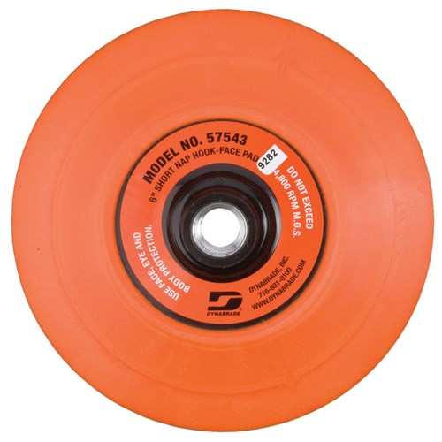 6" Hook-It Pad, M14 x 2 Thread