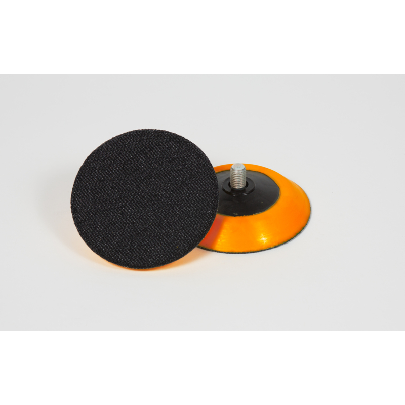 3" (75 mm) Dia. Non-Vacuum Disc Pad, Short Hook-Face