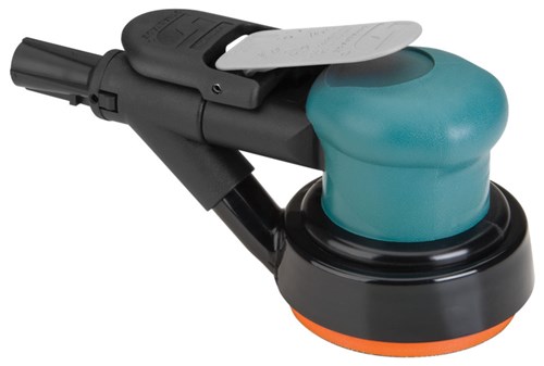 3-1/2" (89 mm) Dia. Lijadora orbital aleatoria Dynorbital-Spirit con vacío autogenerado