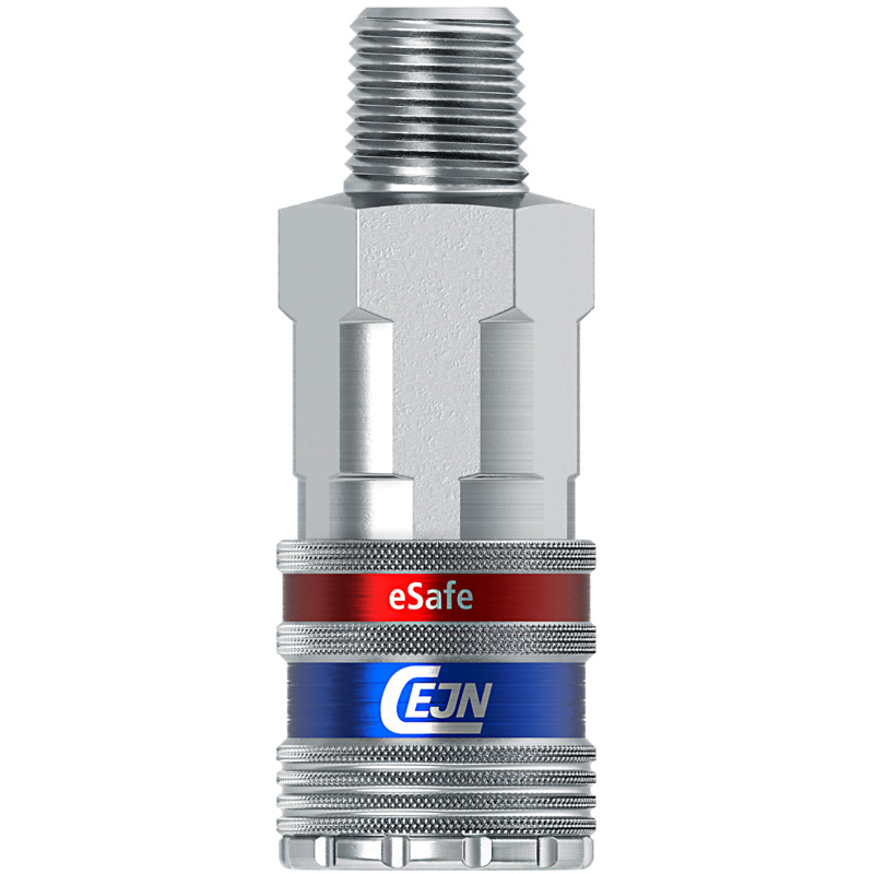 3/8'' BSPT - Male thread Safety Coupler