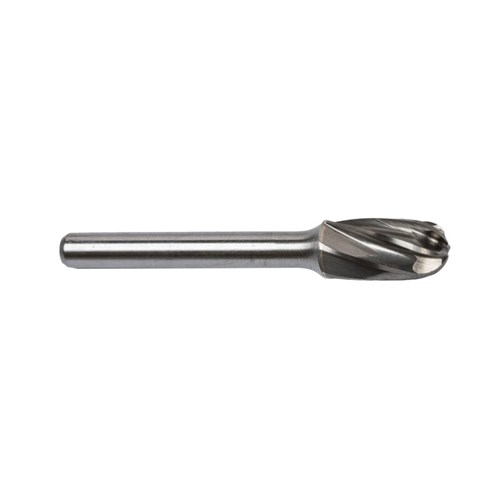 Carbide Burr - C1020, Cylinder Radiused End