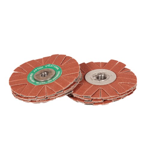 Disque abrasif à œillet A/O, diamètre 51 mm (2 po), grain 180