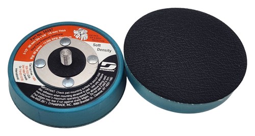 89 mm (3-1/2") Durchm. Nicht-Vakuum-Tellerpad, Vinyl-Oberfläche