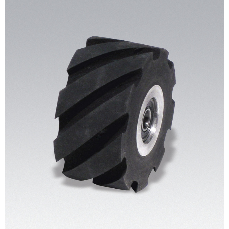 Contact Wheel Ass'y, 2" Dia. x 1" W x 5/8" I.D., Standard Face, 70 Duro Rubber