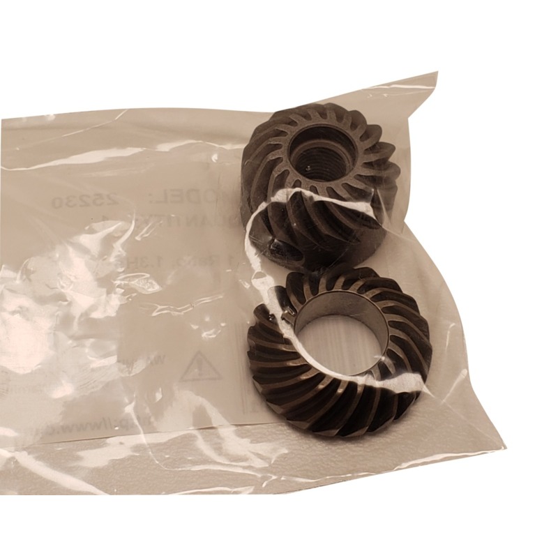 Juego de engranajes cónicos