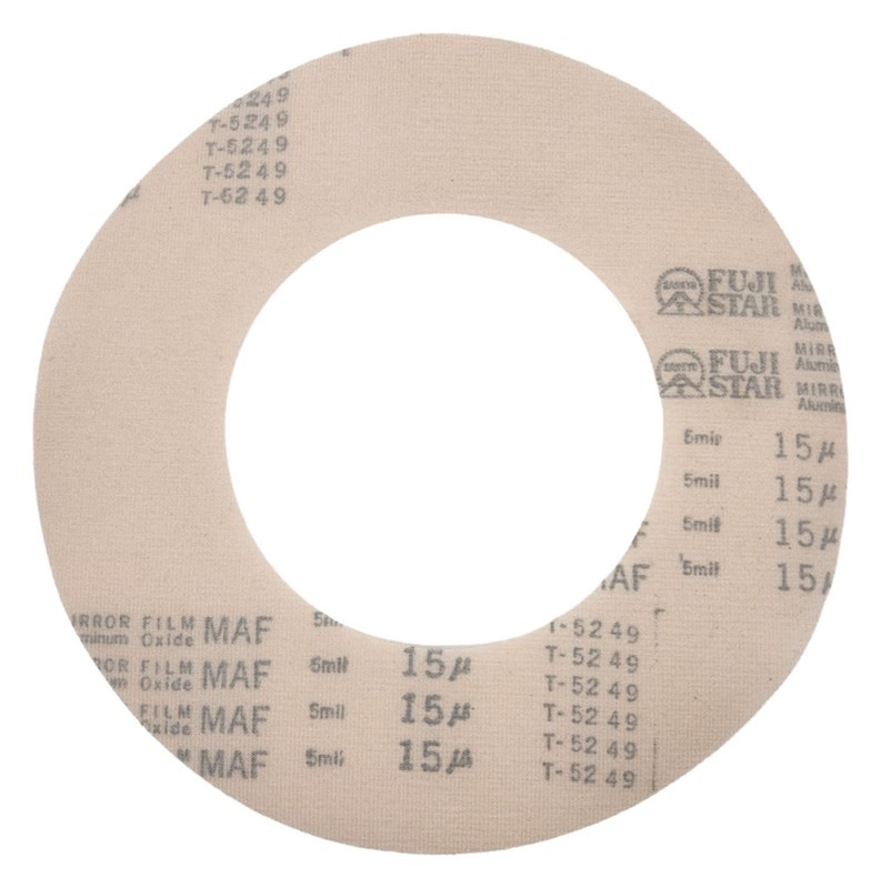 11-1/4" (286 mm) diametro x 15 micron A/O Hook "O"-style Microfinitura sottovuoto Di