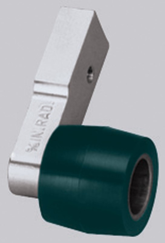 Dynangle Contact Arm Assy, 1-1/4" Dia x 1" W Smooth Urethane, 5/8" Radiused Corner