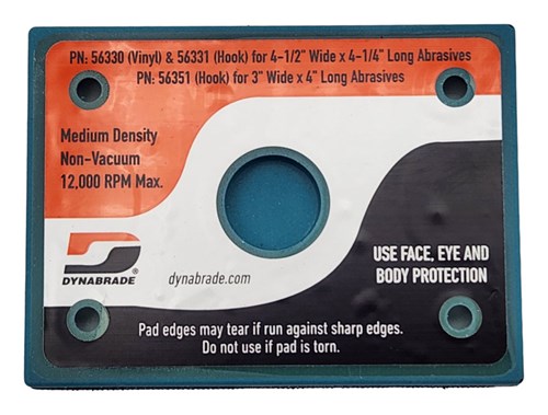 Almohadilla Dynabug II sin vacío de 3" (76 mm) x 4" (102 mm)