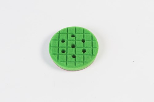Mousse de polissage conique 87 mm 6+1 trous verte