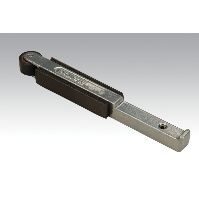 Contact Arm Ass'y, 5/8" Dia. x 3/8" W, Rubber Wheel, with 1/2" (13 mm) W Platen