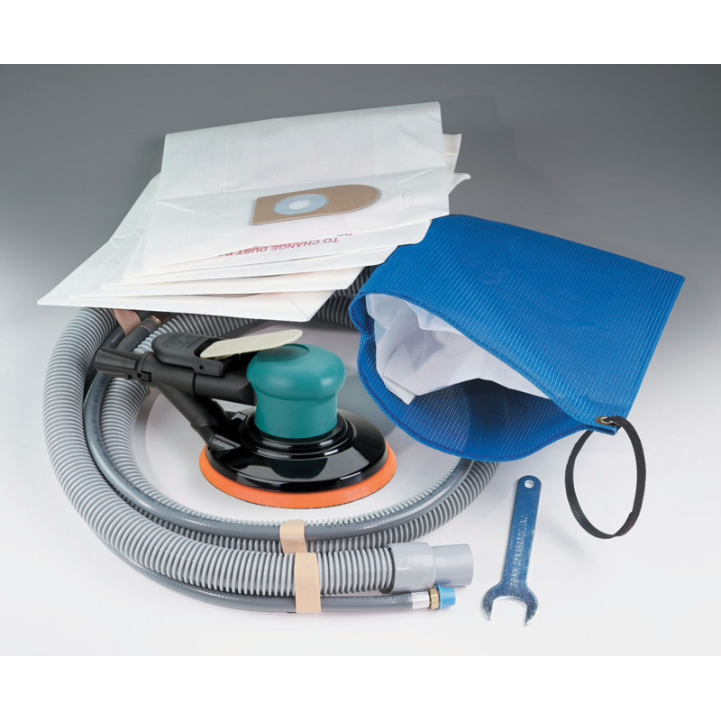 6" (152 mm) Dia. Dynorbital-Spirit Self-Generated Vacuum Mesh Abrasive System