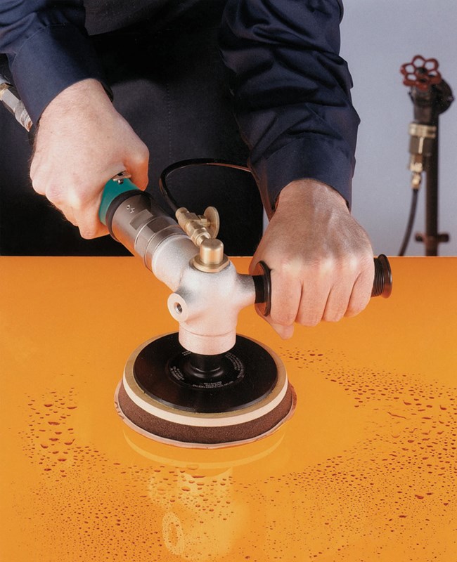5"-8" (127 mm-203 mm) Dia. Right-Angle Wet Rotary Sander, Deluxe