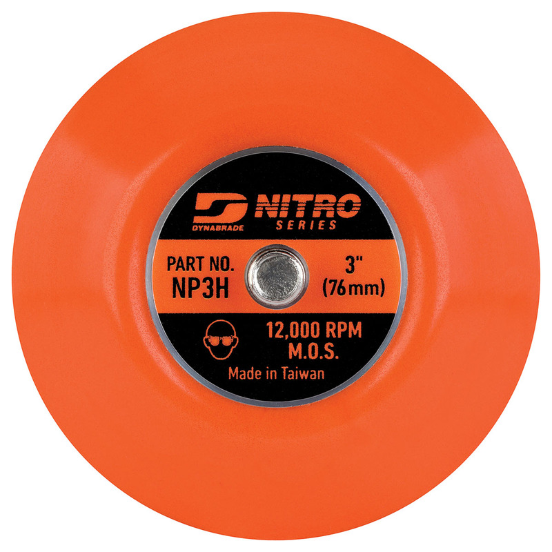 Almohadilla sin vacío con gancho de 3" (76 mm)