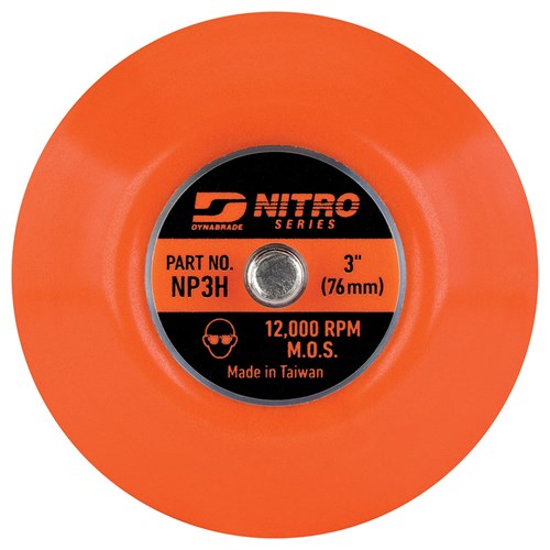 Almohadilla sin vacío con gancho de 3" (76 mm)