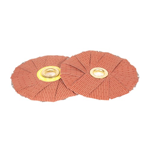 Disque abrasif étoilé à grain 150, diamètre 203 mm (8 po), montage sur mandrin A/O