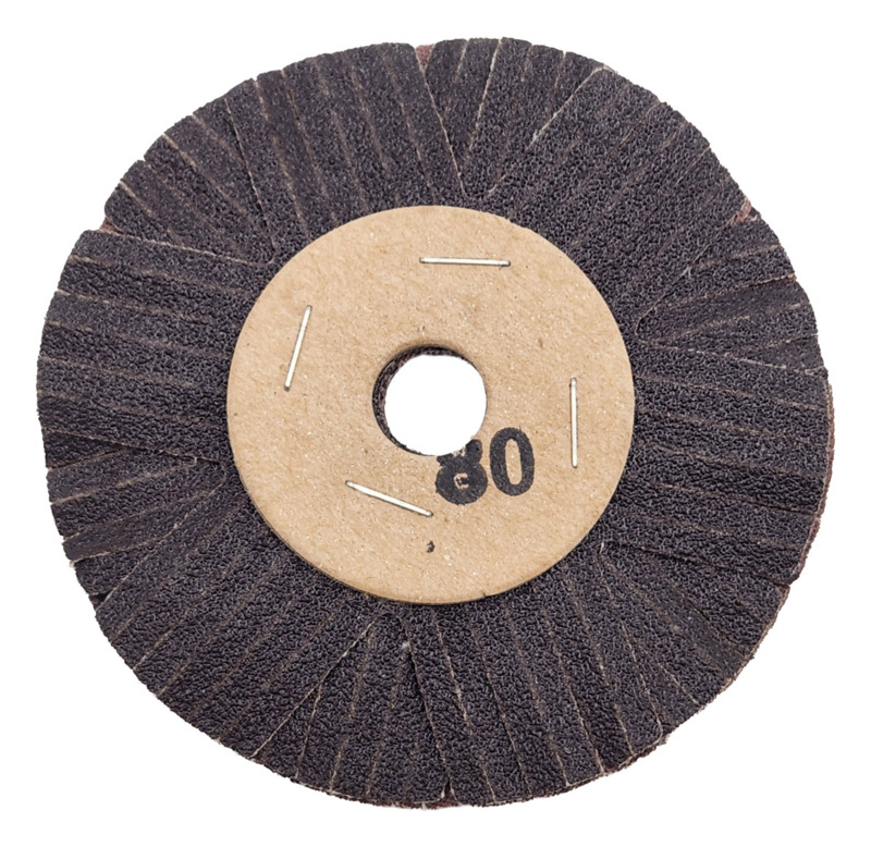 4" 80 grana A/O K Sanding Star