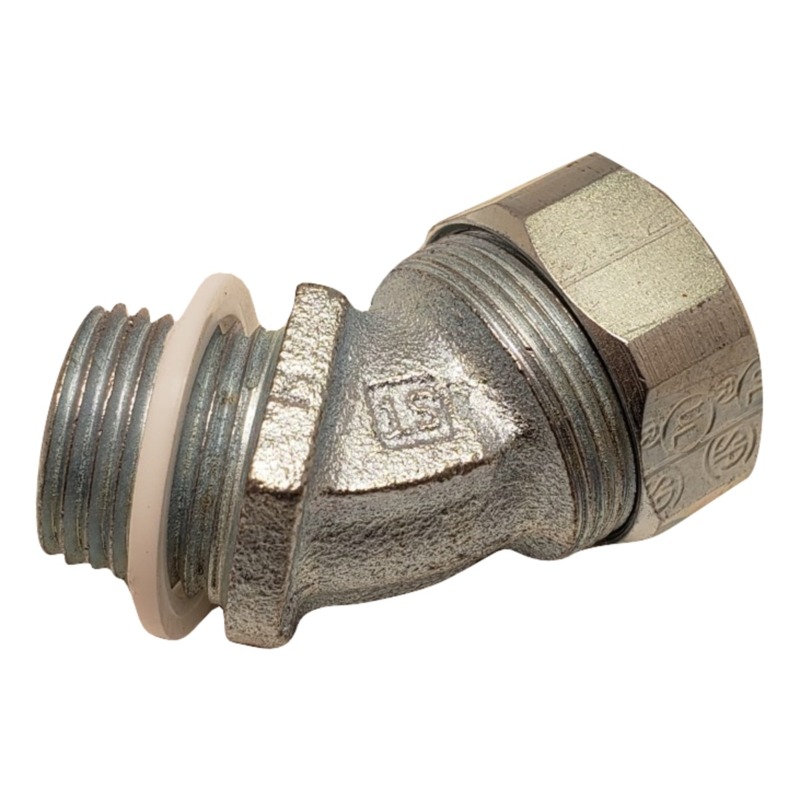 Flex Mtl Tube 45' Elbow