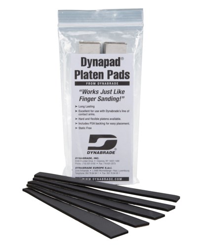 1/2" (13 mm) L x 7" (178 mm) L Tampone morbido per piano di lavoro 5-Pkg.