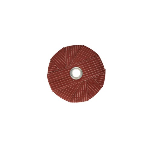Disque abrasif étoilé à grain 80, diamètre 203 mm (8 po), à montage sur mandrin A/O