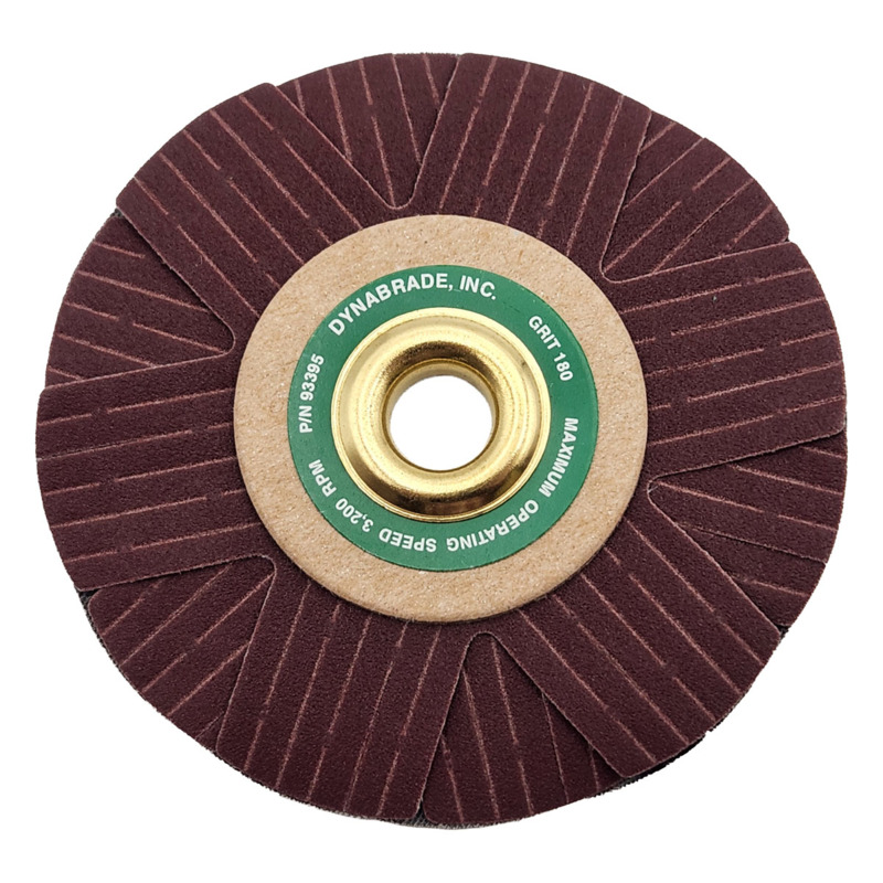 4" (102 mm) Durchmesser, Körnung 180, A/O-Aufnahme, Schleifstern