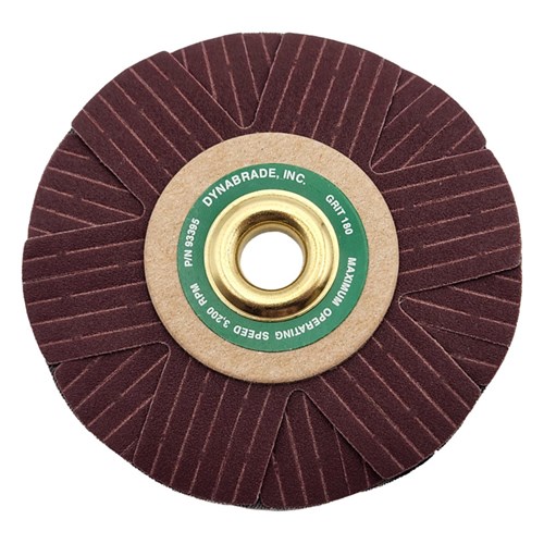 4" (102 mm) Dia. 180 Grit A/O Arbor-Mount Sanding Star