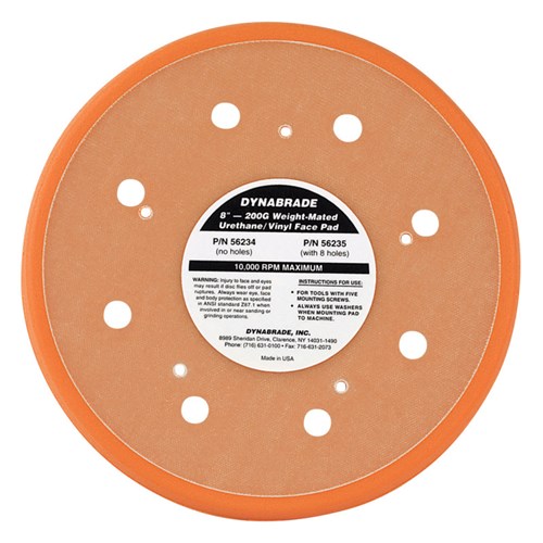8" Vac Vinyl Pad
