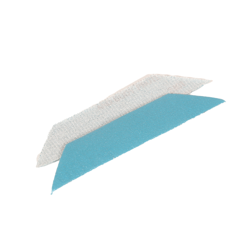 7/8" (1 mm) W x 4-1/2" (114 mm) L 100 Grit A/O Hook-Face DynaCut Raised Panel Strip