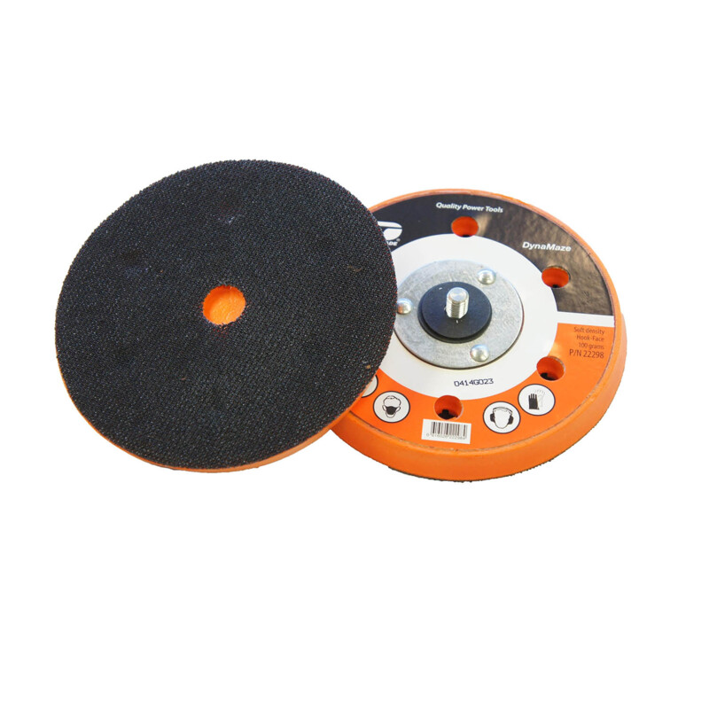 5" (125 mm) Dia. Dynamaze Disc Pad, Short Hook-Face