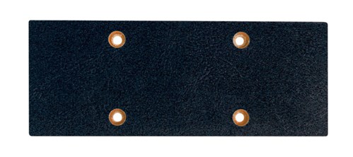 Almohadilla de disco Dynabug II de 2-2/3" (68 mm) x 6-7/8" (175 mm) sin vacío, cara de vinilo
