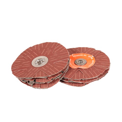 Disque abrasif à œillets A/O, diamètre 76 mm (3 po), grain 220