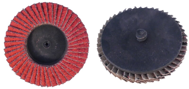 Ceramiczna tarcza listkowa 75 mm, P36, z mocowaniem blokującym