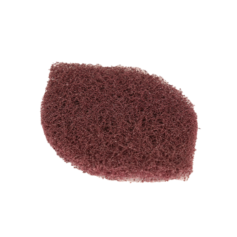 Disco DynaBrite Dynafine con gancio non sottovuoto, forma a goccia, colore marrone medio