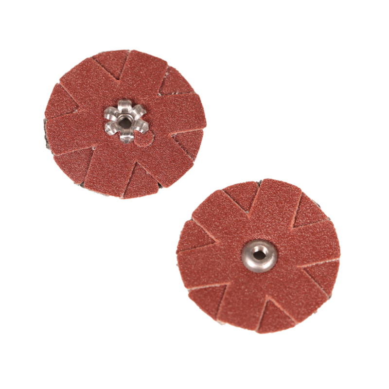 25 mm (1") átmérő. 180 Grit A/O szemcsés csiszolócsillag