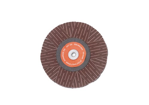 4" (102 mm) de diâmetro. Lixa em forma de estrela com grão 150 A/O