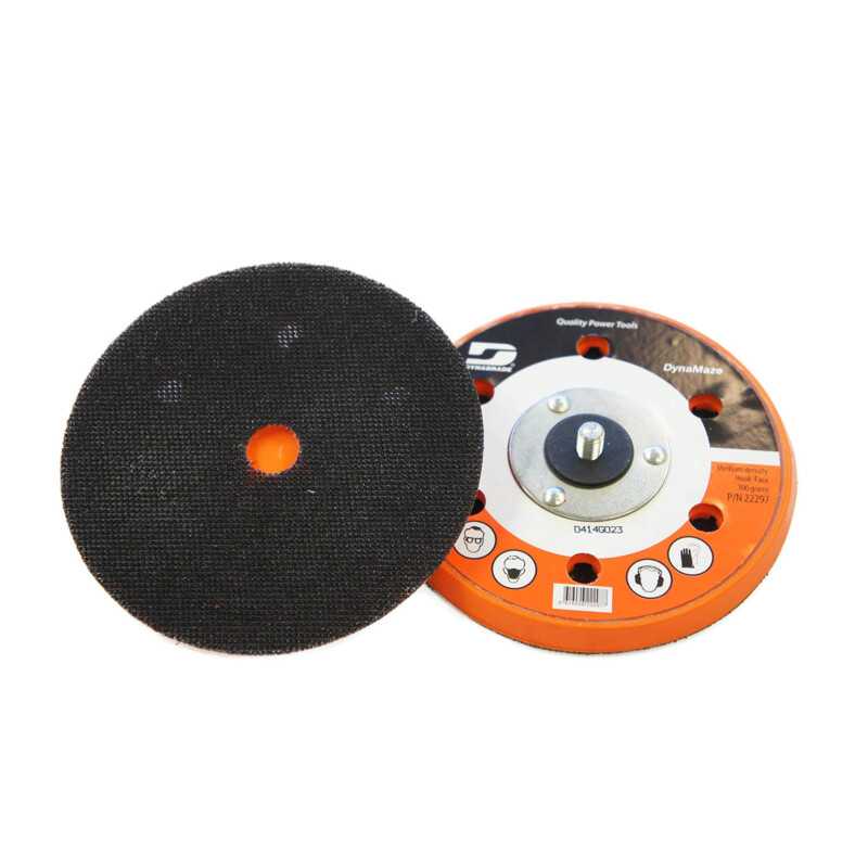 5" (125 mm) Dia. Dynamaze Disc Pad, Short Hook-Face