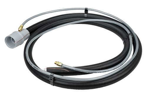 Tuyau d'aspiration coaxial conducteur de 3 mètres avec ligne d'air