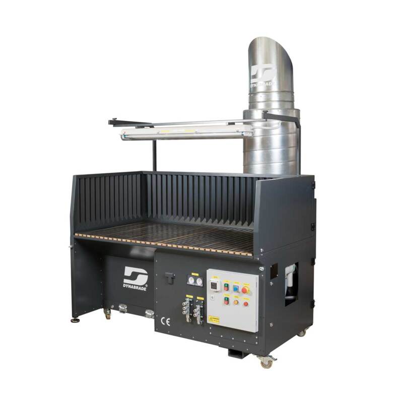 Metal Capture Downdraft Table : 1000 mm W x 1800 mm L x 850 mm H Working Area