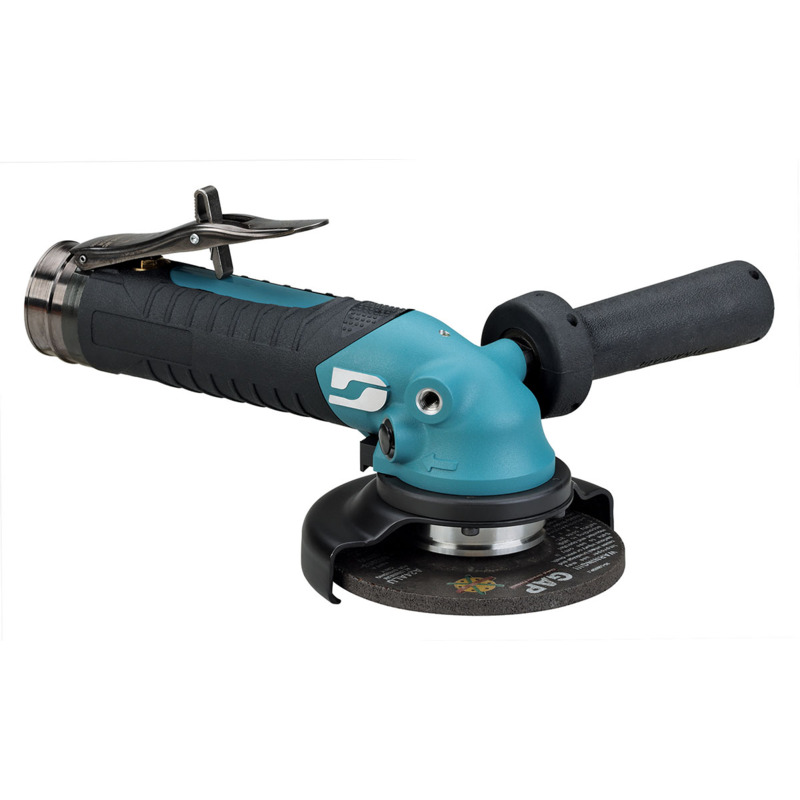 5" (125 mm) Dia. Compact Rebel Right Angle Depressed  Center Wheel  Grinder with Auto-Balancer