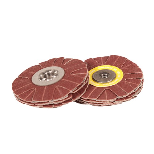 Disque abrasif à œillet A/O, diamètre 51 mm (2 po), grain 150