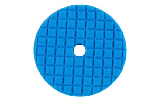 Mousse de polissage conique 138 mm 1 trou Bleu