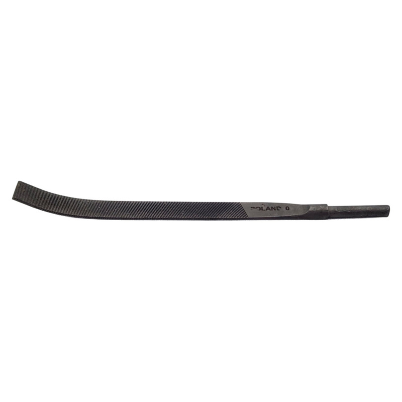 Lima alternata svizzera "0" a grana grossa, semicircolare, curva, 90 mm