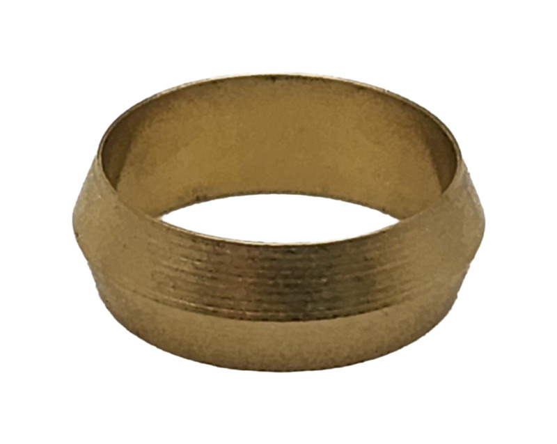 Contact Wheel, 7/16" Dia. x 1/8" W x 3/8" I.D., Crown Face, Brass