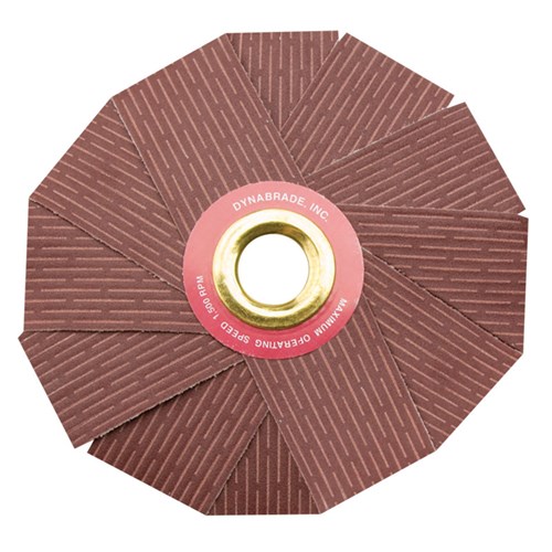 Disque abrasif étoilé à grain 220, diamètre 203 mm (8 po), à monter sur mandrin A/O