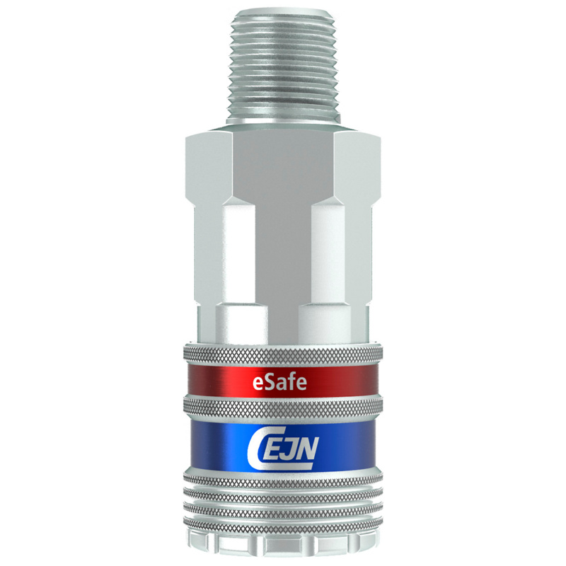 3/8'' BSPT - Male thread Safety Coupler