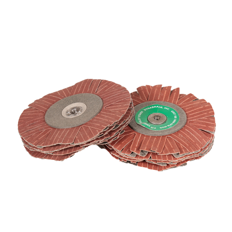 Disque abrasif étoilé A/O à œillet, diamètre 102 mm (4 po), grain 180